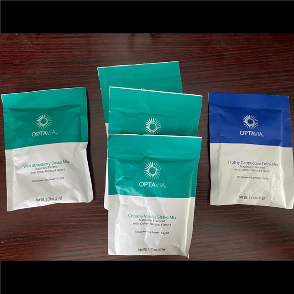 Optavia bundle 4 shakes, 1 cappuccino